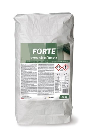 FORTE vyrovnávací hmota 25 kg - Odstín: Šedá, Hmotnost: 25 kg