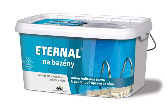 ETERNAL na bazény 5 kg - Odstín: Světle modrá, Hmotnost: 5 kg