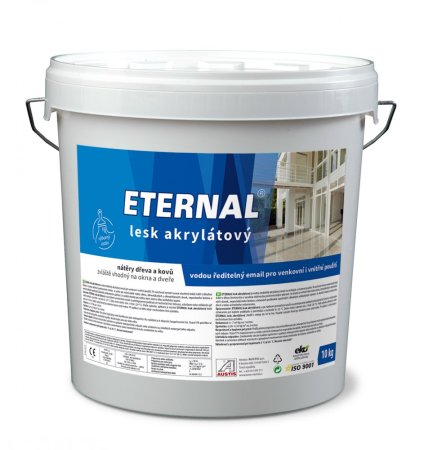 ETERNAL lesk akrylátový 10 kg - Odstín: RAL 9003 Bílá, Hmotnost: 10 kg