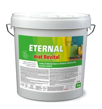 ETERNAL mat Revital 10 kg - Odstín: RAL 9003 Bílá, Hmotnost: 10 kg